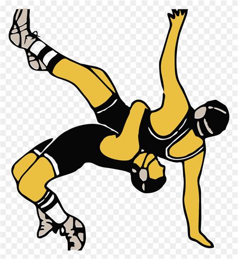 wrestling clipart free